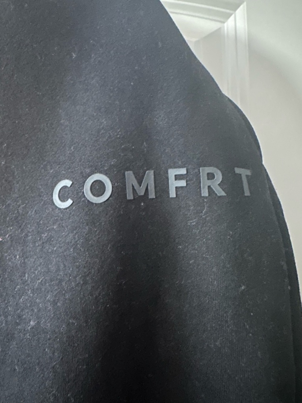 BNWT Comfrt Tranquil Obsidian Black Hoodie Sweatshirt 2X and Sweatpants XL set - Picture 8 of 15
